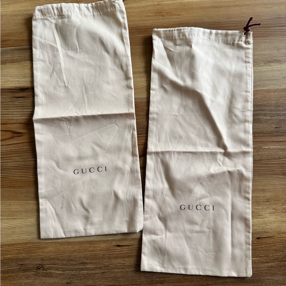 Gucci Beige Dust Bags